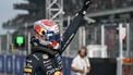 Red Bull Racing's Dutch driver Max Verstappen gestures after finishing in pole position during the qualifying session of the Formula One Bahrain Grand Prix in Sepang on October 3, 2026. 
Lillian SUWANRUMPHA / AFP