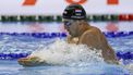 epa12281862 Caspar Corbeau of Netherlands  competes during the Men 4x100m Medley Relay finals at the World Aquatics Championships Singapore 2025 in Singapore, 03 August 2025.  EPA/RUNGROJ YONGRIT