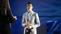 VELSEN-NOORD - Anish Giri tijdens de openingsceremonie van het 86e Tata Steel Chess Tournament. Tijdens het schaaktoernooi verdedigt de Nederlandse grootmeester Anish Giri zijn Masters-titel. ANP JEROEN JUMELET