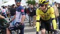 epa11912710 Danish rider Jonas Vingegaard (R) of Team Visma - Lease a Bike at the start of the third stage of the 51st Algarve Tour over 183.5km from Vila Real de Santo Antonio to Tavira, Portugal, 21 February 2025.  EPA/LUIS FORRA
