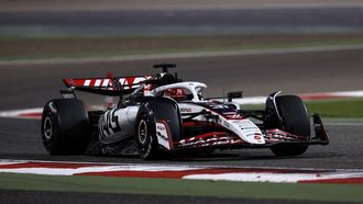 epa11930563 Haas driver Esteban Ocon of France in action during the Formula 1 pre-season testing at Bahrain International Circuit in Sakhir, Bahrain, 28 February 2025.  EPA/ALI HAIDER