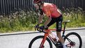 epa12181343 Britiish rider Geraint Thomas of INEOS Grenadiers in action during the third stage of the Tour de Suisse cycling race over 195.6km from Aarau to Heiden, Switzerland, 17 June 2025.  EPA/GIAN EHRENZELLER