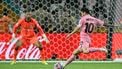 Inter Miami's Argentine forward #10 Lionel Messi shoots the ball during the FIFA Club World Cup 2025 Group A football match between US Inter Miami and Brazil's Palmeiras at the Hard Rock stadium in Miami on June 23, 2025. 
CHANDAN KHANNA / AFP