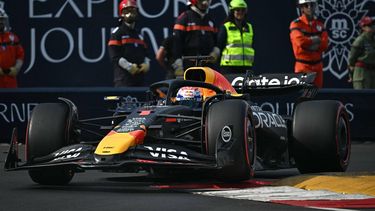 Red Bull Racing's Dutch driver Max Verstappen drives during qualifying for the Formula One Monaco Grand Prix at the Circuit de Monaco, on May 24, 2025. 
Gabriel BOUYS / AFP