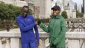 Sifan Hassan of the Netherlands and Kenya's Kelvin Kiptum pose after winning the 2023 Bank of America Chicago Marathon in Chicago, Illinois, on October 8, 2023.  Kiptum won in a world record time of two hours and 35 seconds while Hassan won the Chicago Marathon women's title on Sunday in an unofficial time of two hours, 13 minutes and 44 seconds -- the second-fastest women's time in marathon history.
KAMIL KRZACZYNSKI / AFP