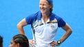 TOKIO - India-assitent-coach Janneke Schopman uit Nederland tijdens de hockey kwartfinale dames tegen Australie tijdens de Olympische Spelen. India plaatst zich voor de halve finale. ANP KOEN SUYK