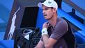 epa11078714 Andy Murray of Great Britain recovers between games during his first round match against Tomas Martin Etcheverry of Argentina on Day 2 of the 2024 Australian Open at Melbourne Park in Melbourne, Australia, 15 January 2024.  EPA/JOEL CARRETT  AUSTRALIA AND NEW ZEALAND OUT