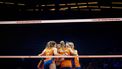 ROTTERDAM - Speelsters van Nederland in actie tegen  Brazilie tijdens het WK volleybal in Ahoy. ANP KOEN VAN WEEL