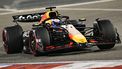Red Bull Racing's Dutch driver Max Verstappen drives during the second practice session ahead of the Bahrain Formula One Grand Prix at the Bahrain International Circuit in Sakhir on April 11, 2025. 
Giuseppe CACACE / AFP