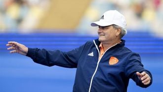 2023-08-24 18:26:58 MONCHENGLADBACH - coach Paul van Ass van Nederland tijdens de halve finale op het EK Hockey. Nederland won met 7-0. ANP OLAF KRAAK