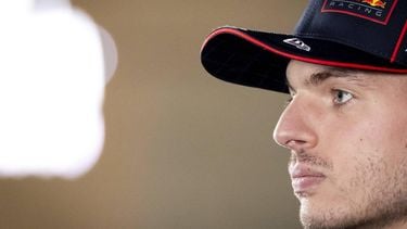DOHA - Max Verstappen (Red Bull Racing) wordt geïnterviewd op het Lusail International Circuit, in aanloop naar de Qatar Grand Prix. ANP SANDER KONING