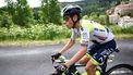 Intermarche-Circus-Wanty's South African rider Louis Meintjes rides during the second stage of the 75th edition of the Criterium du Dauphine cycling race, 167,3 kms betwenn Brassac-les-Mines and La Chaise-Dieu, central France, on June 5, 2023. 
Anne-Christine POUJOULAT / AFP