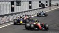 MADRID - Max Verstappen (Red Bull Racing) tijdens de Grote Prijs van Spanje op het Madring-circuit. SEM VAN DER WAL / ANP