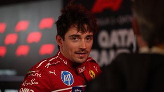 epa12558283 Scuderia Ferrari driver Charles Leclerc of Monaco talks to media after the Qualifying for the Formula 1 Qatar Grand Prix at the Lusail International Circuit racetrack outside Doha, Qatar, 29 November 2025. The Formula 1 Qatar Grand Prix will be held on 30 November 2025.  EPA/ALI HAIDER