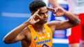 APELDOORN - Isaya Klein-Ikkink tijdens de kwalificaties 400 meter op de tweede dag van het EK Indoor atletiek in Omnisport Apeldoorn. ANP IRIS VAN DEN BROEK