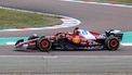British driver Lewis Hamilton steers the new F1 Ferrari SF-25 during tests at Fiorano Circuit on February 19, 2025 in Fiorano Modenese near Maranello. 
Federico SCOPPA / AFP
