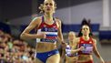 Ekaterina Poistogova of Russia wins the Women's 800m during The British Athletics Glasgow International Match at The Emirates Arena in Glasgow, Scotland, on January 26, 2013 . AFP PHOTO / IAN MACNICOL 
Ian MacNicol / AFP