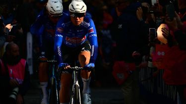Alpecin-Deceuninck's Belgian rider Jasper Philipsen is pictured before the Milan - Sanremo one-day classic cycling race, in Pavia, on March 21, 2026. 
Marco BERTORELLO / AFP