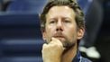 Japan's Naomi Osaka's Belgian coach Wim Fissette watches her play against Czech Republic's Karolina Muchova during their women's singles second round tennis match on day four of the US Open tennis tournament at the USTA Billie Jean King National Tennis Center in New York City, on August 29, 2024. 
CHARLY TRIBALLEAU / AFP