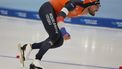 2023-11-17 19:17:10 epa10980705 Kjeld Nuis of Netherlands in action during the men's 1500 m race at the ISU Speed Skating World Cup in Beijing, China, 17 November, 2023.  EPA/ANDRES MARTINEZ CASARES