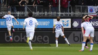 ROTTERDAM - FC Utrecht viert de 1-2 van Dani de Wit tijdens de Nederlandse Eredivisie wedstrijd tussen Excelsior en FC Utrecht in stadion Woudestein op 13 september 2026 in Rotterdam, Nederland. TOBIAS KLEUVER / ANP
