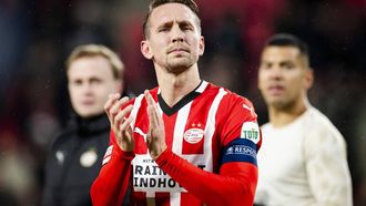 EINDHOVEN - Luuk de Jong of PSV Eindhoven na afloop van de UEFA Champions League wedstrijd tussen PSV Eindhoven en Liverpool FC in het Phillips stadion op 29 januari 2025 in Eindhoven, Nederland. ANP ROBIN VAN LONKHUIJSEN