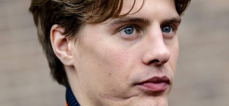 DEN HAAG - Jens van ‘t Wout bij aankomst voor een huldiging van de Olympische medaillewinnaars en hun coaches in de Glazen Zaal. REMKO DE WAAL / ANP