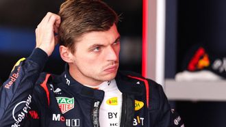 Red Bull Racing's Dutch driver Max Verstappen prepares in the pit for the third practice session for the 2024 Canada Formula One Grand Prix at Circuit Gilles-Villeneuve in Montreal, Canada, on June 8, 2024.  
Charly TRIBALLEAU / AFP