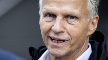 ZANDVOORT - Jan Lammers voorafgaand aan de F1 Grand Prix van Nederland op het Circuit van Zandvoort. SANDER KONING / ANP