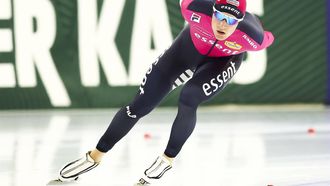 HEERENVEEN - Beau Snellink tijdens de 5000 meter op de eerste dag van het World Cup kwalificatietoernooi schaatsen in Thialf. ANP VINCENT JANNINK