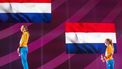 ROME - Femke Bol (goud) en Cathelijn Peeters (brons) op het podium na de 400 meter horden voor vrouwen op de vijfde dag van de Europese kampioenschappen atletiek. ANP IRIS VAN DEN BROEK