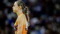 BOEDAPEST - Nadine Visser in actie op de 100 meter horden tijdens de vijfde dag van de wereldkampioenschappen atletiek. ANP ROBIN VAN LONKHUIJSEN