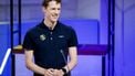 AMSTERDAM - Nathan Van Hooydonck tijdens de teampresentatie van de wielerploegen van Team Jumbo-Visma 2023. ANP SEM VAN DER WAL