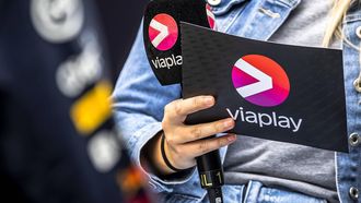 BUDAPEST - Logo van Viaplay voorafgaand aan de 3e training in aanloop naar de F1 Grand Prix van Hongarije op het Hungaroring Circuit op 30 juli 2022 in Budapest, Hongarije. ANP REMKO DE WAAL