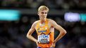2023-08-23 21:21:14 BOEDAPEST - Niels Laros in actie tijdens de finale op de 1500 meter tijdens de vijfde dag van de wereldkampioenschappen atletiek. ANP ROBIN VAN LONKHUIJSEN