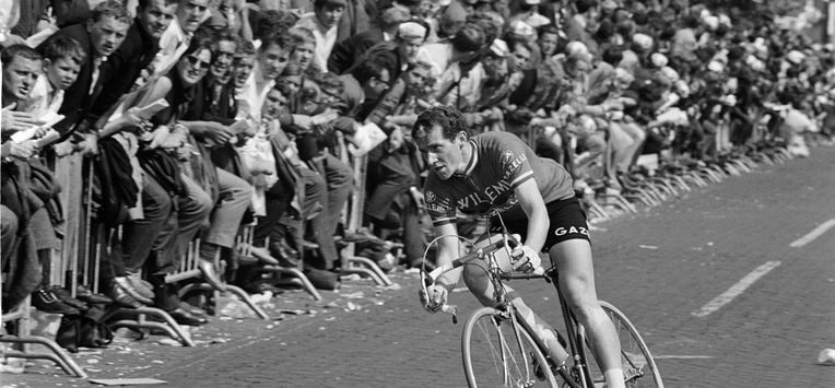 CHAAM: RINI WAGTMANS, die de Acht van Chaam 1968 op zijn naam zou brengen, in actie.