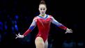 ANTWERPEN - Eythora Thorsdottir in actie tijdens de meerkampfinale op het WK turnen in Sportpaleis Antwerpen. ANP IRIS VAN DEN BROEK
