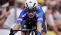 2023-07-04 17:42:06 epa10726169 Belgian rider Jasper Philipsen of team Alpecin-Deceuninck wins the 4th stage of the Tour de France 2023, a 181,8km race from Dax to Nogaro, France, 04 July 2023.  EPA/CHRISTOPHE PETIT TESSON