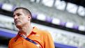 TOKIO - Coach Laurent Meuwly in het National Stadium, daags voor de start van het WK atletiek in Tokio. In totaal komen 53 Nederlandse atleten in actie tijdens de wereldkampioenschappen. ANP ROBIN VAN LONKHUIJSEN