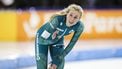 HEERENVEEN - Merel Conijn in actie tijdens de 5000m vrouwen op de slotdag van het olympisch kwalificatietoernooi langebaanschaatsen in Thialf. ANP ROBIN VAN LONKHUIJSEN