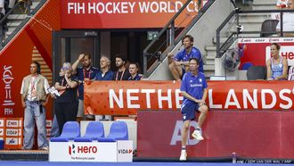 AMSTELVEEN - bondscoach Raoul Ehren van Nederland  tijdens de groepsfase wedstrijd op het WK hockey tussen Nederland en Chili in het Wagener Stadion. SEM VAN DER WAL / ANP