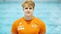 EINDHOVEN - Koen de Groot tijdens een persbijeenkomst van de Koninklijke Nederlandse Zwembond (KNZB), in aanloop naar het WK zwemmen in Singapore. ANP KOEN VAN WEEL