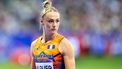 PARIJS - Lieke Klaver in actie op de halve finale 400 meter, tijdens de Olympische Spelen. ANP IRIS VAN DEN BROEK