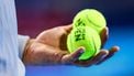 An official holds tennis balls during the European Open ATP tennis tournament in Brussels, on October 16, 2025. 
DAVID PINTENS / Belga / AFP