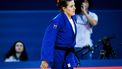 PARIJS - Judoka Guusje Steenhuis verliest van Inbar Lanir uit Israel de Olympische Spelen. ANP REMKO DE WAAL