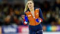 HEERENVEEN - Jutta Leerdam (NED) tijdens de 1000 meter op dag 1 van de wereldbeker schaatsen in het Thialf stadion. ANP VINCENT JANNINK