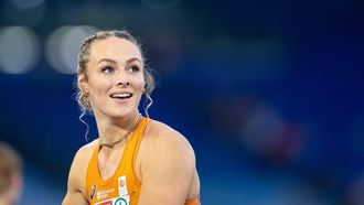 ROME - Lieke Klaver in actie tijdens de halve finale 400 meter op de derde dag van de Europese kampioenschappen atletiek. ANP IRIS VAN DEN BROEK