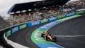 ZANDVOORT - Oscar Piastri (McLaren) tijdens de tweede vrije training, voorafgaand aan de F1 Grand Prix van Nederland op het Circuit van Zandvoort. ANP SEM VAN DER WAL ** Foto gemaakt met tilt-shift lens **