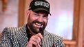 Britain's Tyson Fury reacts during a press conference, in central London, on October 23, 2024, ahead of his undisputed heavyweight world championship rematch against Ukraine's Oleksandr Usyk, taking place on December 21, 2024 in Riyadh, Saudi Arabia. 
JUSTIN TALLIS / AFP