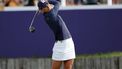 Netherlands' Anne van Dam competes in round 1 of the women’s golf individual stroke play of the Paris 2024 Olympic Games at Le Golf National in Guyancourt, south-west of Paris on August 7, 2024.  
Pierre-Philippe MARCOU / AFP